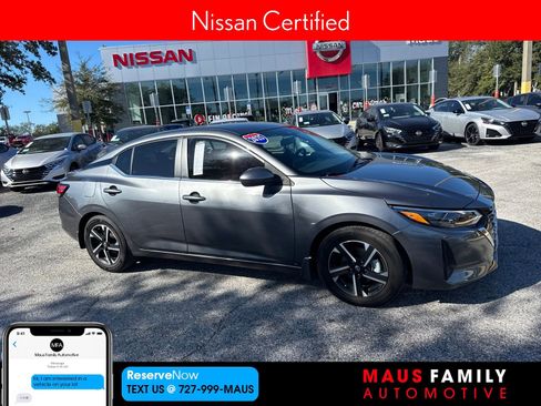 Certified 2025 Nissan Sentra SV image 1