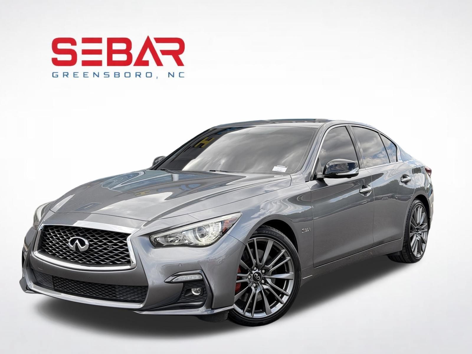 Used 2020 INFINITI Q50 Red Sport 400 w/ Cargo Package RWD image 12