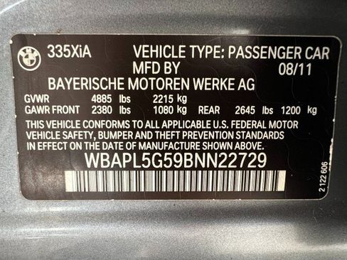 Used 2011 BMW 335i xDrive Sedan AWD/4WD image 22