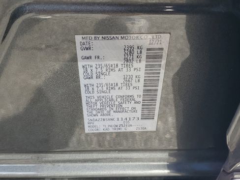 Certified 2022 Nissan Murano SV image 25