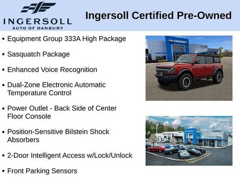 Used 2022 Ford Bronco Badlands w/ Sasquatch Package image 5