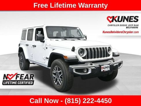 Used 2025 Jeep Wrangler Unlimited Sahara AWD/4WD image 1