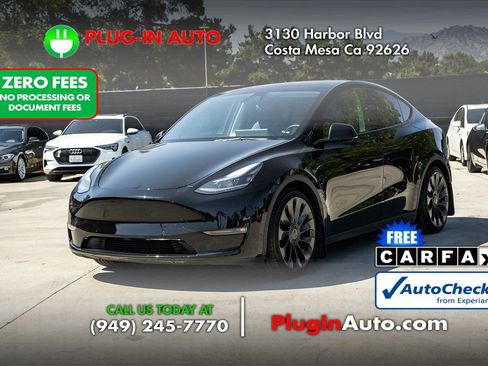 Used 2021 Tesla Model Y Performance AWD/4WD image 1