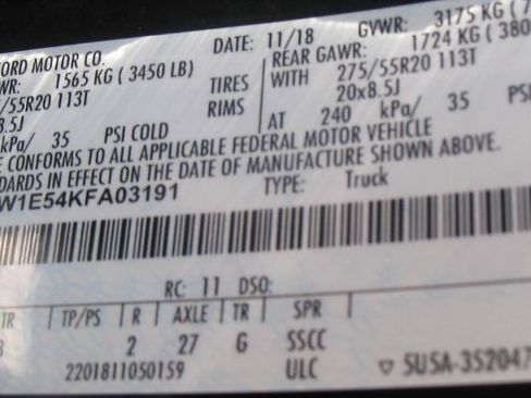 Used 2019 Ford F150 Lariat AWD/4WD image 61