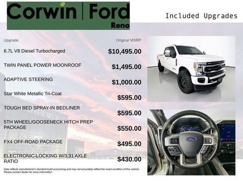 Used 2022 Ford F350 Platinum AWD/4WD image 3