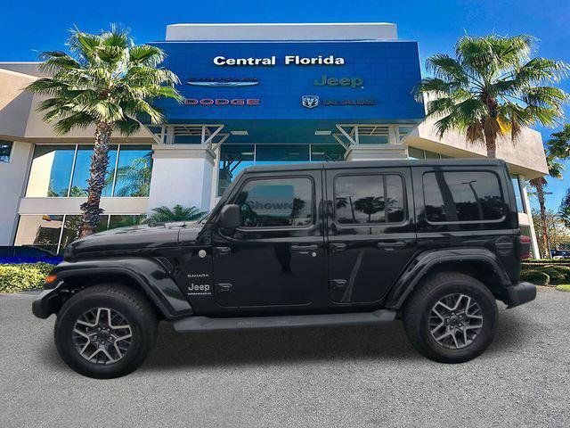 Certified 2024 Jeep Wrangler Unlimited Sahara w/ Technology Group AWD/4WD image 8