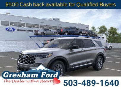 New 2026 Ford Explorer Platinum