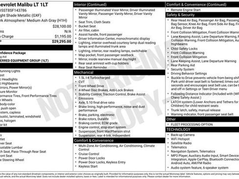 Used 2025 Chevrolet Malibu LT FWD image 3