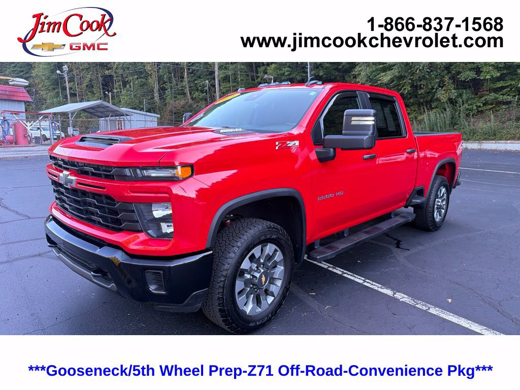 Used 2025 Chevrolet Silverado 2500 Custom w/ Custom Convenience Package AWD/4WD image 1