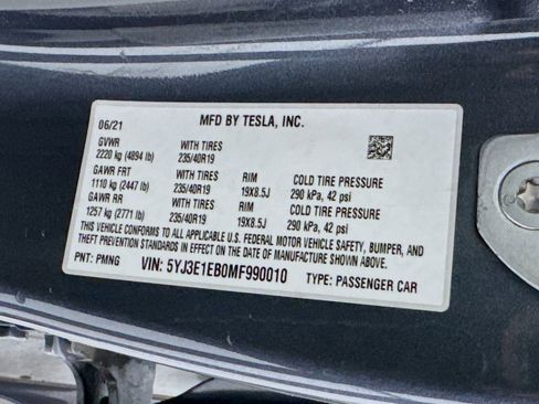 Used 2021 Tesla Model 3 Long Range image 54