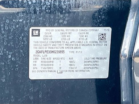 Used 2017 GMC Terrain SLT w/ Open Road Package image 31