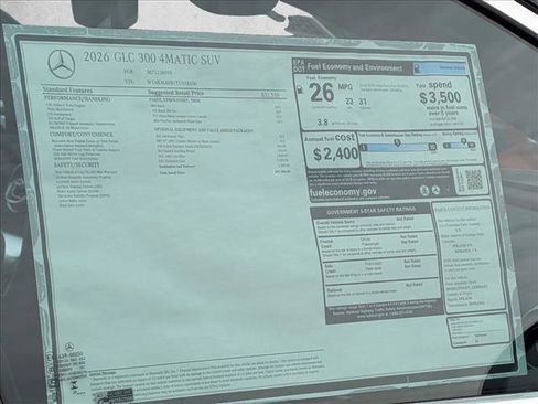 New 2026 Mercedes-Benz GLC 300 4MATIC image 19