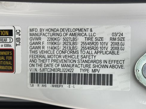 Certified 2024 Acura RDX A-Spec AWD/4WD image 34
