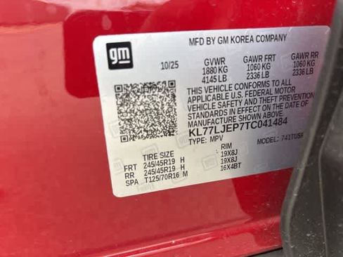 Used 2026 Chevrolet Trax RS w/ Sunroof Package image 26