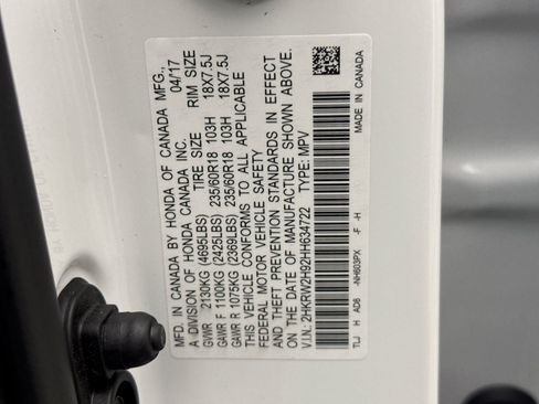 Used 2017 Honda CR-V Touring image 24