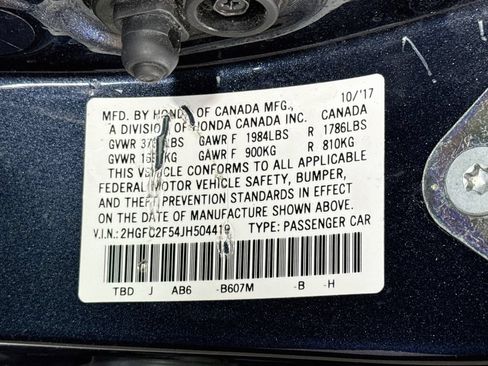 Used 2018 Honda Civic LX image 37