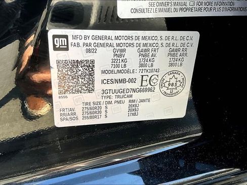 Used 2022 GMC Sierra 1500 Denali w/ Technology Package image 31