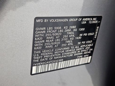 New 2026 Volkswagen Atlas SE AWD/4WD image 39