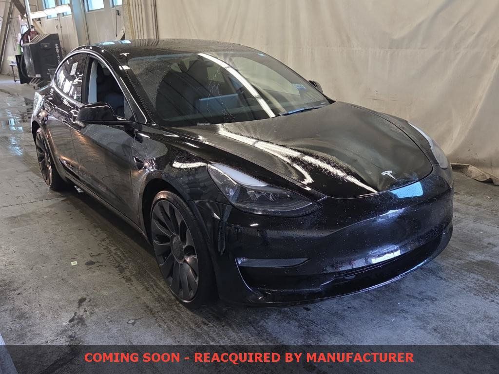 Used 2022 Tesla Model 3 Performance AWD/4WD image 1