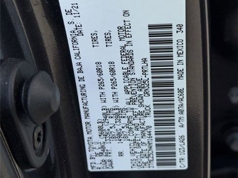 Used 2022 Toyota Tacoma Limited w/ Nightshade Package image 37