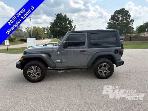Used 2018 Jeep Wrangler Sport w/ Quick Order Package 24S AWD/4WD image 3