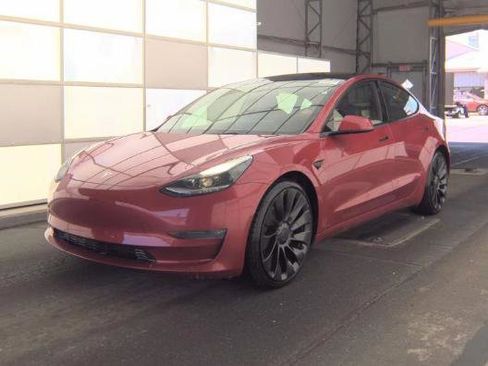 Used 2022 Tesla Model 3 Performance AWD/4WD image 1