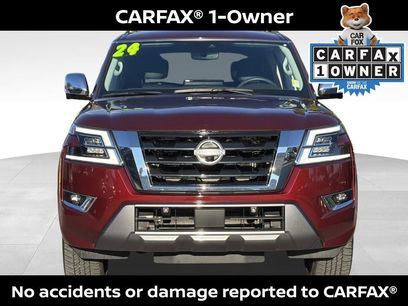 Certified 2024 Nissan Armada Platinum w/ Captain's Chairs Package
