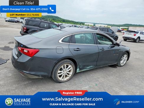 Used 2018 Chevrolet Malibu Hybrid w/ Leather Package FWD image 4