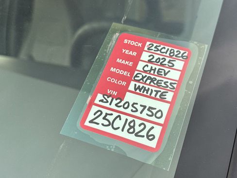 New 2025 Chevrolet Express 3500 w/ Power Convenience Package image 26