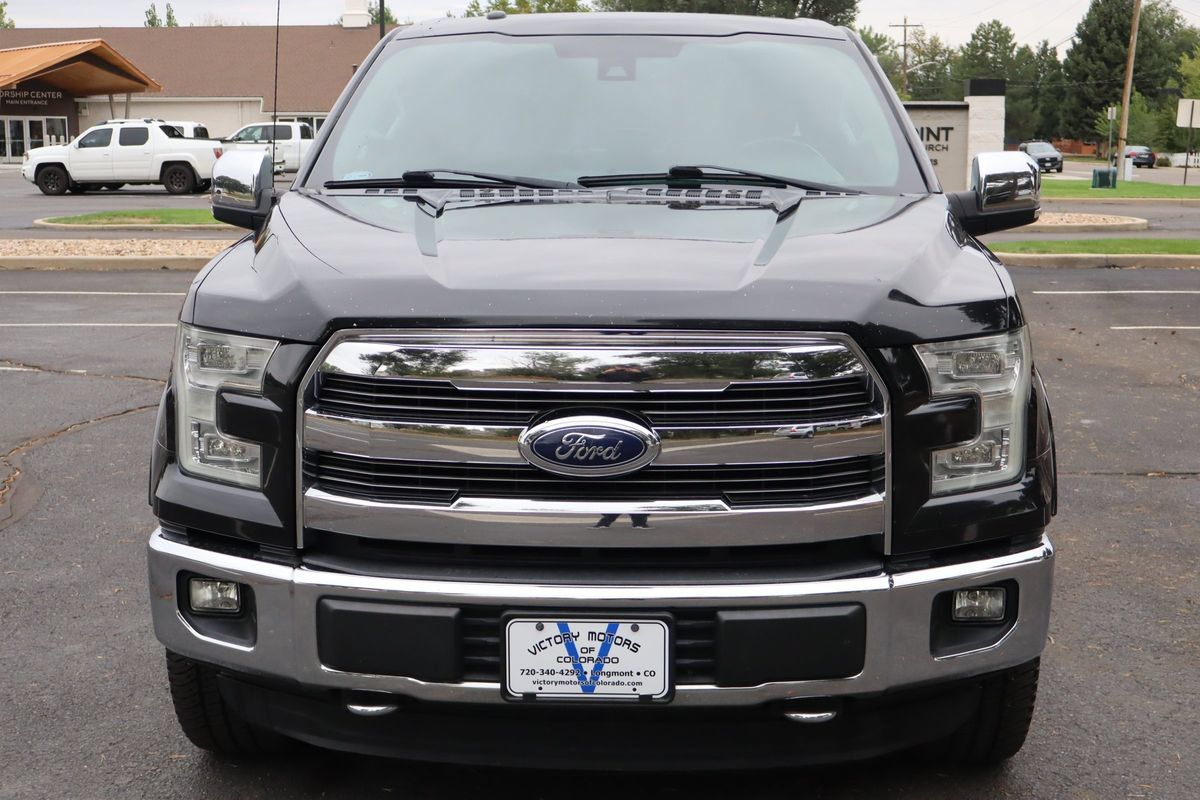 Used 2015 Ford F150 Lariat w/ Equipment Group 502A Luxury AWD/4WD image 12