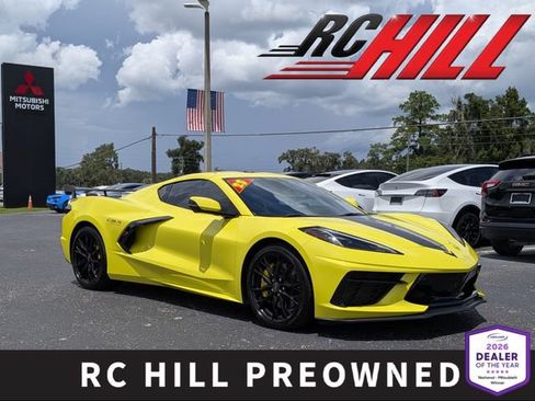 Used 2023 Chevrolet Corvette Stingray Premium Cpe w/ Z51 Performance Package RWD image 1