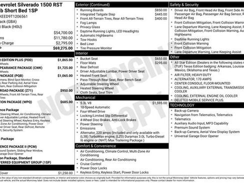 New 2026 Chevrolet Silverado 1500 RST w/ All Star Edition Plus AWD/4WD image 6