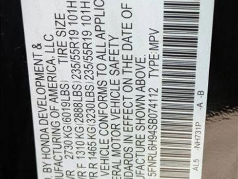 Certified 2025 Honda Odyssey Elite image 28