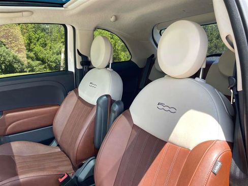 Used 2015 FIAT 500 Lounge w/ Luxury Leather Package FWD image 38