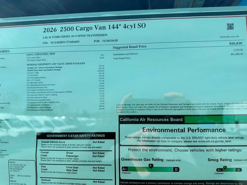 New 2026 Mercedes-Benz Sprinter 2500 image 24