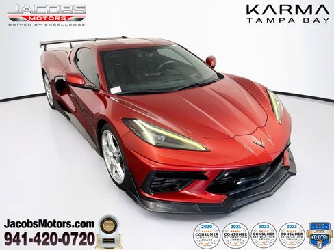 Used 2023 Chevrolet Corvette Stingray Preferred Cpe w/ Z51 Performance Package RWD image 1
