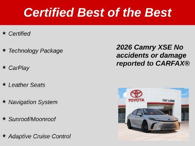 Used 2026 Toyota Camry XSE w/ Premium Plus Package FWD image 37