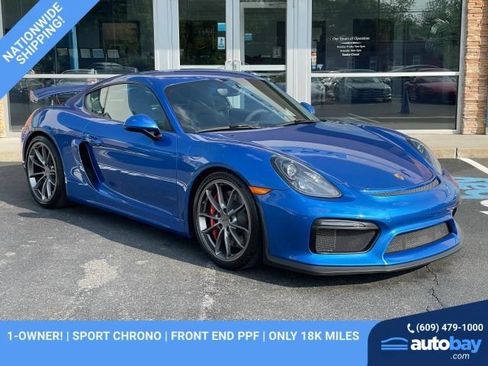 Used 2016 Porsche Cayman GT4 w/ Sport Chrono Package RWD image 1