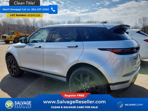 Used 2020 Land Rover Range Rover Evoque SE AWD/4WD image 3