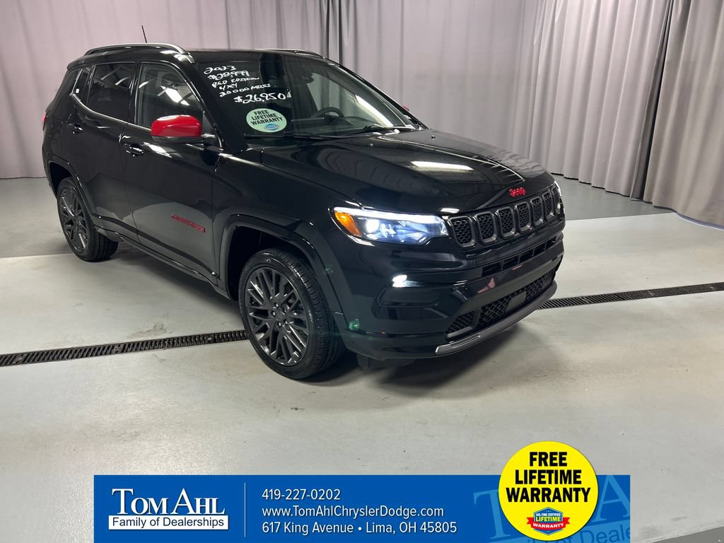 Used 2023 Jeep Compass Limited w/ Elite Group for (Red) Edition AWD/4WD 360° Tour