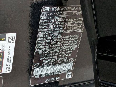 Used 2018 Land Rover Range Rover HSE AWD/4WD image 26