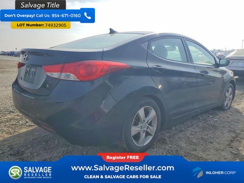 Used 2013 Hyundai Elantra GLS w/ Preferred Pkg FWD image 4