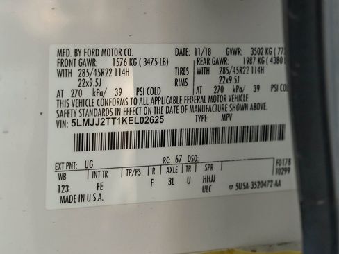 Used 2019 Lincoln Navigator Black Label w/ Cargo Package image 55