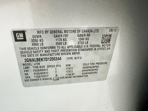 Used 2013 Chevrolet Equinox LS image 34