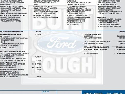 Used 2021 Ford F150 XLT w/ Equipment Group 302A High AWD/4WD image 2