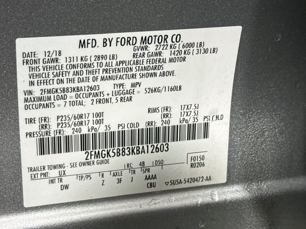 Used 2019 Ford Flex SE FWD image 38