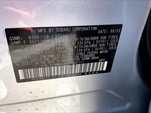 Used 2023 Subaru Ascent Limited w/ Technology Package image 20