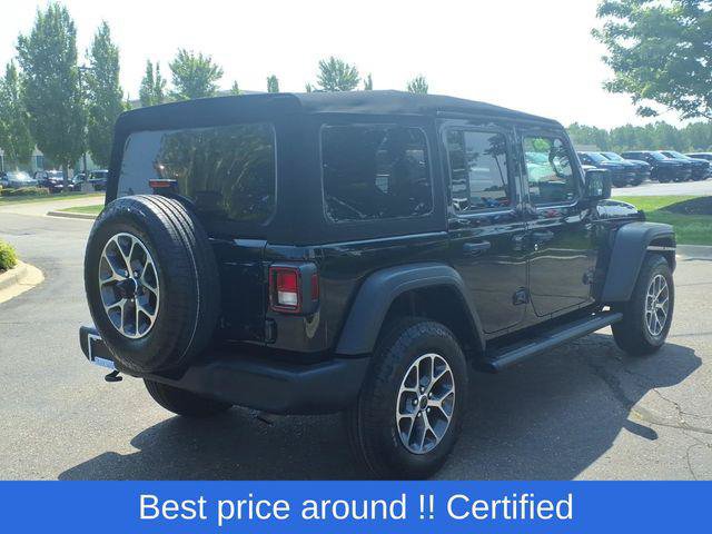 Certified 2025 Jeep Wrangler Unlimited Sport AWD/4WD image 5