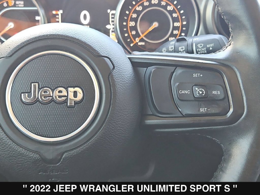 Used 2022 Jeep Wrangler Unlimited Sport AWD/4WD image 25