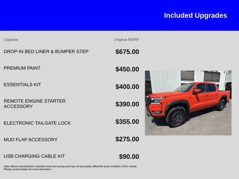 New 2025 Nissan Frontier PRO-4X image 13